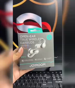 JR-OE3 Open Ear TWS Headphones | Clip-on Sport Earbuds | Clear Call Mic | Comfort Fit | Bluetooth 5.3 | Untuk Running Cycling Gym