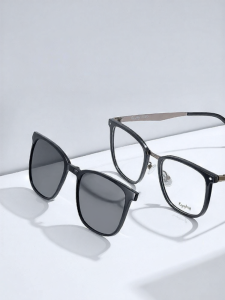 Ultraviolet Protection Magnetic Polarized Clip-On Sunglasses for Men
