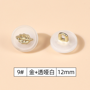 กระดุมโลหะ กระดุมเสื้อเชิ้ตแฟชั่นสำหรับผู้หญิง กระดุมเสื้อคาร์ดิแกน กระดุมเสื้อชีฟอง กระดุมตกแต่ง เสื้อกั๊ก ชุดสเวตเตอร์