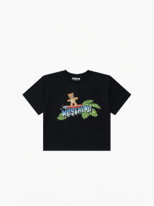 Moschino | Teddy Bear Surfing Pattern Children Tee