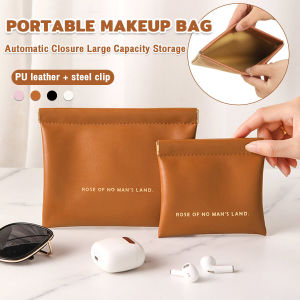 ZEO Cosmetics Storage Bag Automatic Closure Portable Makeup Bag Multipurpose