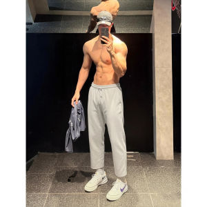 ZHUOCAN | High-end Feel Spring Summer Athletic Joggers 9-Point Length