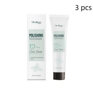 oralhoe | Oralhoe Whitening Teeth Toothpaste Clean Teeth Stain Remover Fresh Breath Shining Teeth Brightening Mint Polishing Toothpaste