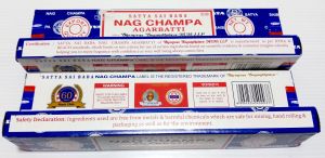 Satya SaiBaba Nagchampa Agarbatti Incense * 10 boxes
