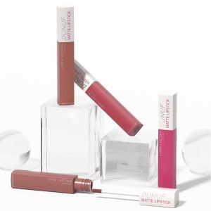 Velvet Matte Lip Gloss 8 Colors Rich Pigment Waterproof Lipstick Long Lasting Moisturizing Non Stick Cup Liquid Lip Glaze