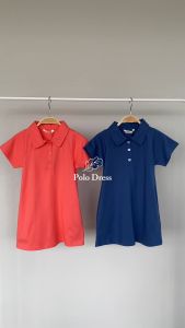 LEWIS EMMA - Polo Dress (2-14 Tahun) Dress Anak Perempuan Lengan Pendek