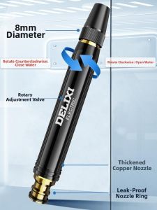 DELIXI Electric | High-Pressure Water Gun for Car Washing & Watering Plants