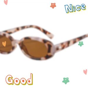 2026 Trending Products Small Oval Frame Hip Hop Sunglasses Fashion Streetwear Driving Sun Glasses