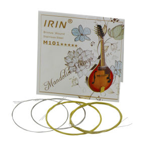 IRIN | IRIN 8-strings Mandolin Guitar Strings Plated Steel Silver-Plated Copper Alloy Wound Stringed Instrument Parts & Accessories