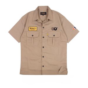 Kemeja Pria Casual Terbaru Workshirt Seragam Kerja Kasual