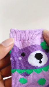 Kaos Kaki Panjang Anak TK - SD Motif Lucu Karakter Cewek Cowok 3 Pasang - Bahan Katun Spandek, Menyerap Keringat, Lentur, dan Lembut (RANDOM)