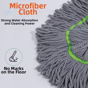 Upgraded Automatic Twisting Mop Adjustable