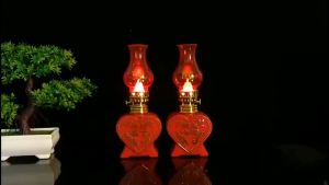 Combo 2 đèn thờ dùng pin cao cấp bóng Led nhấp nháy như đèn dầu cúng bàn thờ tổ tiên thần tài