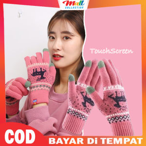 MALL Sarung Tangan Wanita Touch Screen Hangat GLoves Wanita Korea Fashion SRG13