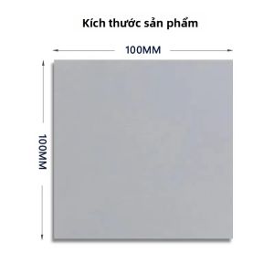 Upsiren 24W GPU CPU Tản Nhiệt Tấm Tản Nhiệt Silicon Dẫn Nhiệt 100x100/120x20mm Tấm Làm Mát Chính Hãng Chất Lượng Cao Dành Cho Linh Kiện PC