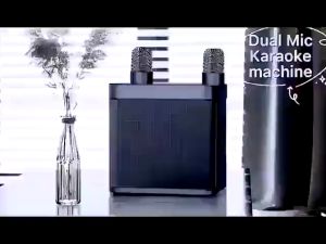 【COD】3D Karaoke bluetooth speaker with microphone wireless microphone speaker portable mini speaker