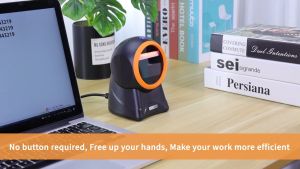 NETUM NT2050 Platform 2D Barcode Scanner Desktop QR Code Reader High Speed Omni Direction