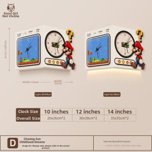 HAOJIUBUJIAN | Corner Dual-Face Digital Clock