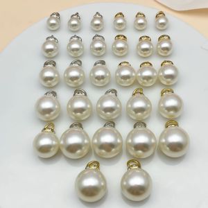 ลูกปัดอะคริลิคเลียนแบบมุกหลากหลายขนาด 10/30 ชิ้น สำหรับทำจี้ ต่างหู เครื่องประดับ และอุปกรณ์ตกแต่ง