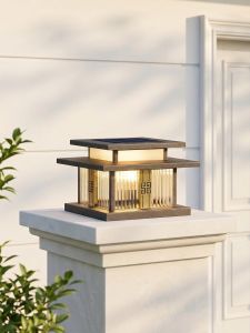 VINCAN | Solar Outdoor Lamp for Gate Posts and Walls