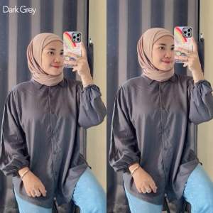 KEMEJA WANITA PREMIUM// KEMEJA WANITA OVERSIZE// KEMEJA RAYON TWILL PREMIUM