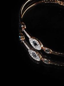 Swarovski Evil Eye Bracelet: A Hypoallergenic Fashion Jewelry Gift for Valentine's Day & Birthdays