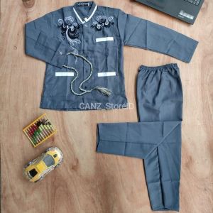 SETELAN ANAK LAKI LAKI BAJU KOKO  4-12 THN