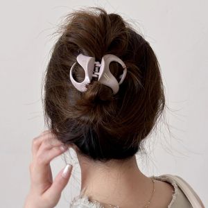 Kẹp Tóc Hình Chữ Số Hình Quả Bí Ngô Hình Học Mới 2025 Dành Cho Nữ Kẹp Tóc Cao Cấp Cho Tóc Nửa Đầu Kẹp Cá Mập