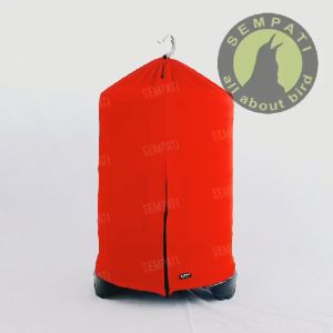 SEMPATI Krodong Kerodong Sangkar Kandang Burung Murai Batu HTM Nomor 1 2 3 Merek Sempati Wadah Kain Kaos Penutup Sangkar Bulat Burung Lomba