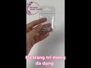 Đá trang trí móng đa dạng kiểu dáng sang trọng phụ kiện trang trí nail – P016
