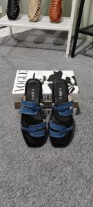 Denim Sandal - Hebeofshoes Sandal Cantik Nyaman & Empuk