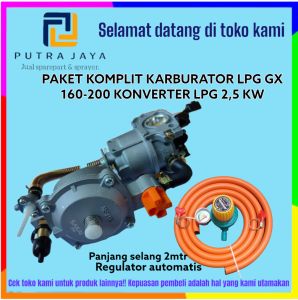 KARBURATOR LPG GX 160 2500CAR CONVERTER 25W