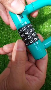 Ổ Khóa 4 Số Chữ U Chất Liệu Thép Không Rỉ Cao Cáp GF