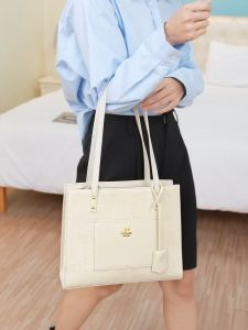 Tas Tote Wanita Elegan: Tas Ringan PU Leather Untuk Bisnis & Travel