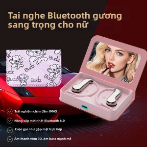 Newmsnr | Tai Nghe Bluetooth Không Dây HIFI Với Mic HD Tai Nghe Da Dành Cho Thể Thao Thiết Kế Kẹp Tai Tích Hợp Khử Tiếng Ồn Chủ Động