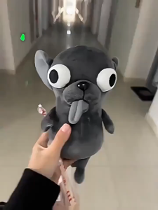 Lovinland Chihuahua Plush Toy  Stuffed Animals Keychain Pendant Puppy Pet Stuffed Chihuahua Doll Kawaii Realistic Chihuahua Simulation Dogs Toy