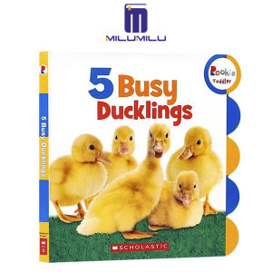5 Busy Ducklings (Rookie Toddler) Board book by Scholastic Original English books