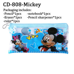 6 in 1 Children's Pencils Stationery Set School Supplies Stationery Set For Kids Gift Box