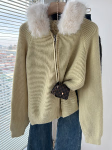 QINGNAER | Slimming Large Size Women Sweater Knit Cardigan