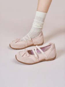 Josiny | Bow Detail Ballet-style Soft Sole Pumps