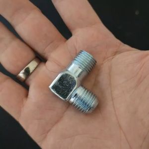 FITTING KNEE DRAT LUAR 1/4" SILENT COMPRESSOR INCI SPAREPART ELBOW KOMPRESOR OILLESS ANTI PATAH ANTI PECAH