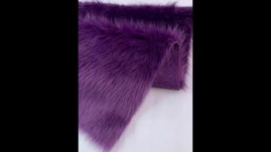 Vải Giả Lông Thú Sợi Polyester 30x50cm Độ Dày Trung Bình Dệt Lông Dài 2.5cm Chất Liệu Làm Đồ Cosplay Đồ Thủ Công DIY