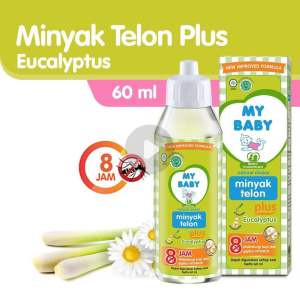 MY BABY Minyak Telon Plus Eucalyptus dan Lavender  Minyak Bayi Anti Nyamuk Tahan Lama 8 Jam  60ml / 90ml / 150ml