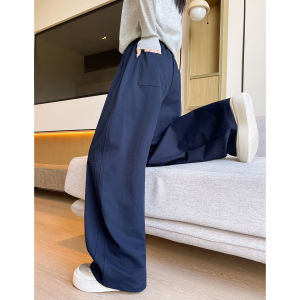 Tobaby High Waist Wide Leg Sport Pants Loose Casual American Style Womens Small Size Banana Pants Autumn Fashion Ladies Casual Trousers