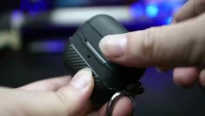 New Carbon Fiber Earphone Protective Cover For Samsung Galaxy Buds 3 / Buds 3 Pro Cover With Keychain Accessories Shockproof Bag