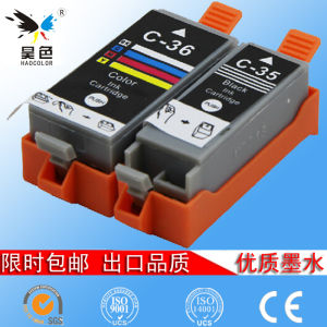 หมึกแท่งแบบถอดได้ Hua Color สำหรับ Canon Pixma iP100 TR150 PGI-35BK CLI-36 หมึกแท่งแบบถอดได้สำหรับเครื่องพิมพ์ Canon