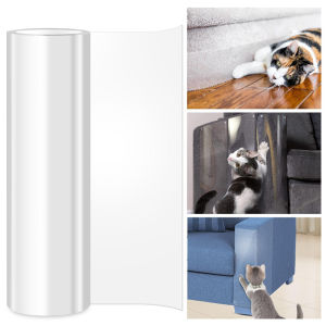 Furniture Protectors Cover Accessories for Cats Sofa Protection Pads 3m Self-adhesive PVC Transparent Cat Supplies Pet Products
