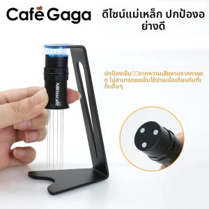 เครื่องมือสำหรับกาแฟ WDT เข็มชงกาแฟสเตนเลสสตีลพร้อมขาตั้งแม่เหล็กปรับได้เครื่องมือกวนเอสเพรสโซ