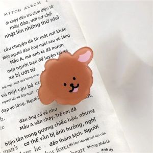 LS | Giá Đỡ Điện Thoại Đa Năng Hình Hoa Hoạt Hình Hàn Quốc Dễ Thương Bằng Acrylic Có Thể Gấp Gọn Dạng Nhẫn Dành Cho iPhone 18 17 Điện Thoại Samsung