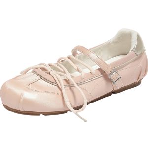 Agsdon | Ballet-style Pink Mary Janes